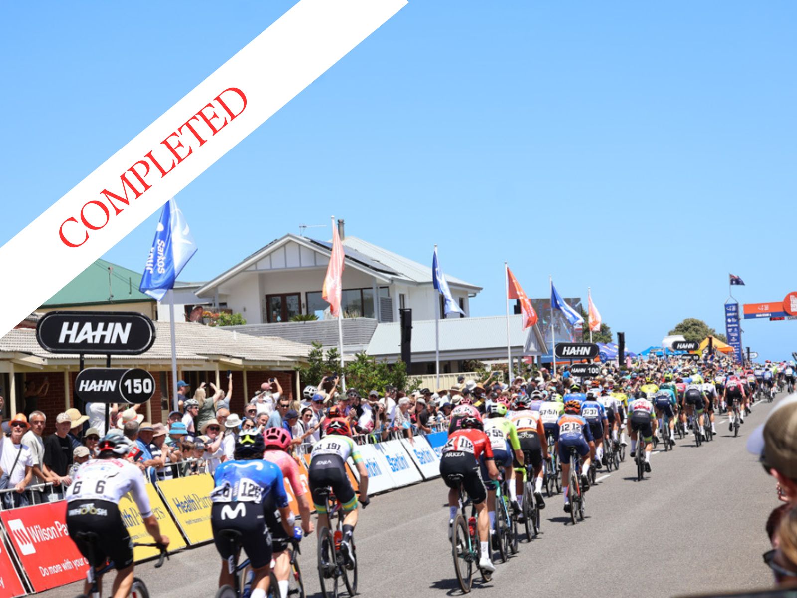 Tour Down Under Sprint Finish