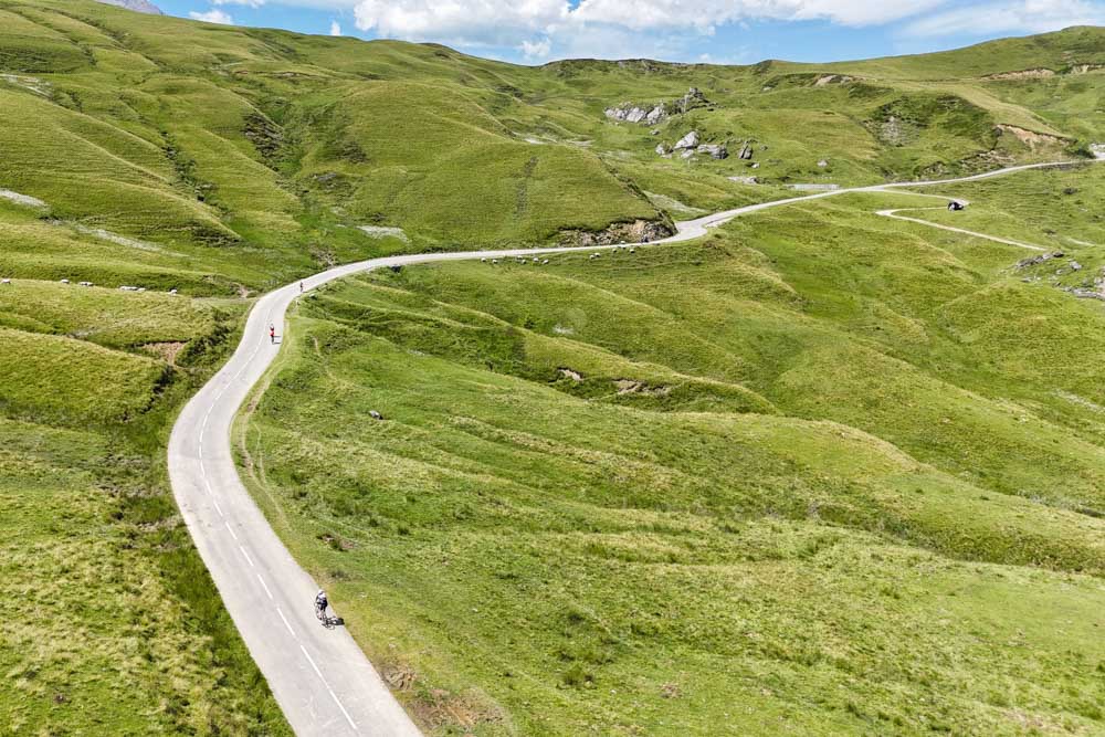 Last km of Col Aubisque