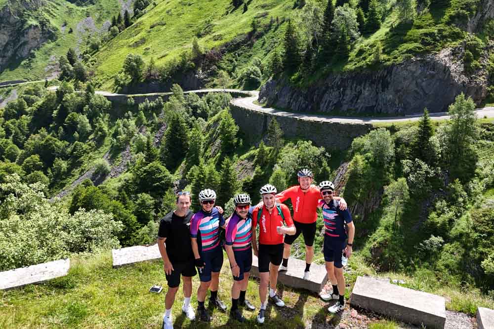 Guests on Col Aubisque