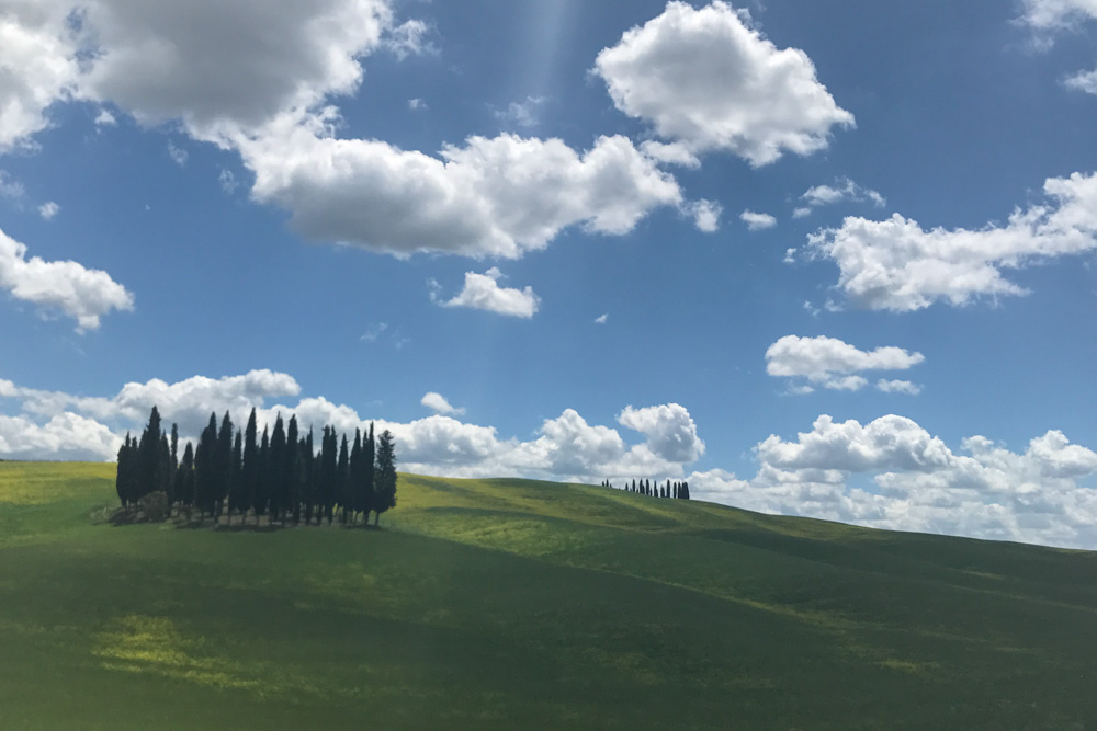 Ride around Siena Italy