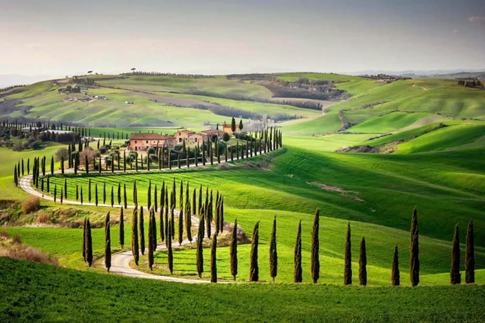 Val d’Orcia, a UNESCO World Heritage site