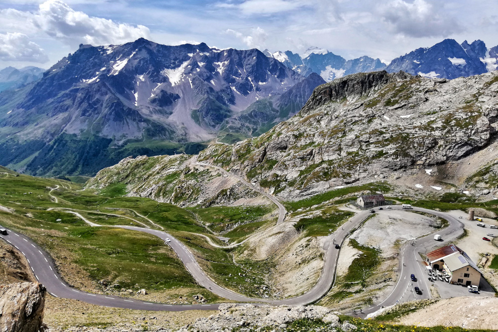 Col du Galibier at 2,642m